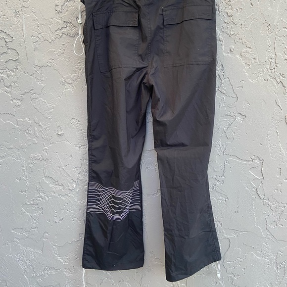 Nike Pants - Nike Vintage Women's Pants Bungee Cords Casual Pants Black Sportswear Size M Y2K